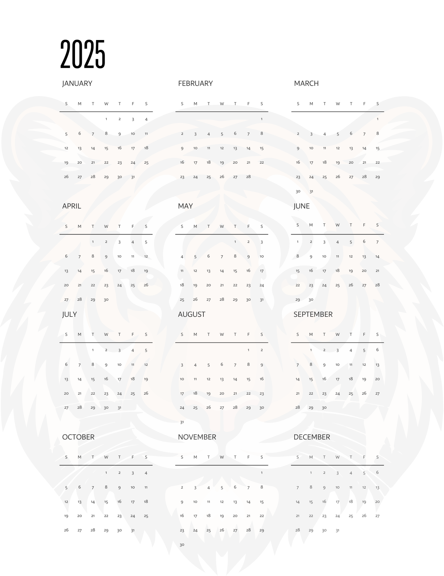Customizable Team Planners